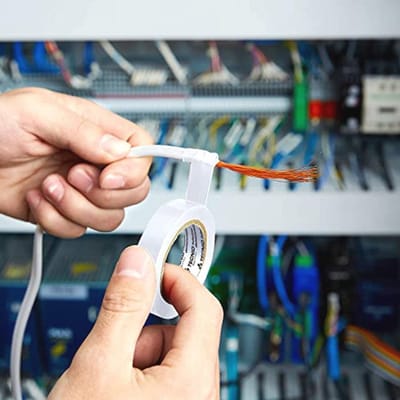 Isolatietape 25mm x 25m - VDE Gecertificeerd, Waterdicht en Hittebestendig - Perfect voor Elektrisch Werk
