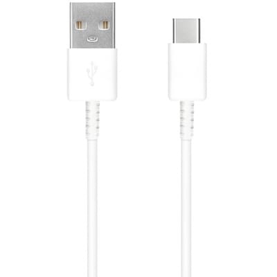 Samsung Originele USB-C naar USB-A kabel in Fabrieksverpakking - 1.5 meter - 18 Watt - Wit