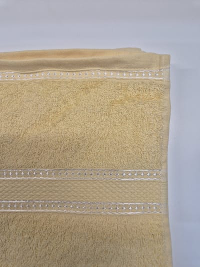 Luxe Badhanddoek - Geel - 70 x 140 cm