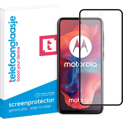 Motorola Moto G04 screenprotector Edge to Edge