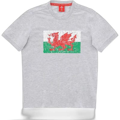 Kinder-T-shirt Pays de Galles Rugby XV 2020/21