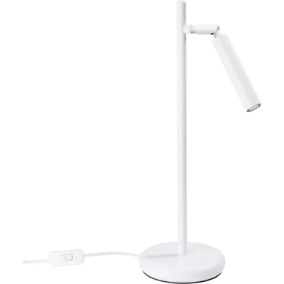 Sollux Lighting Bureaulamp Pastelo - G9 - wit - staal - 43x14x20cm