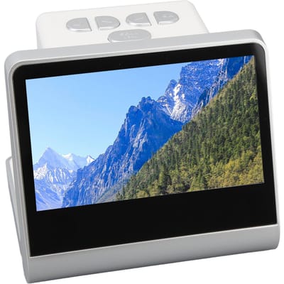 Scanner de films avec écran LCD 5 pouces, capteur CMOS, diapositives, négatifs et mémoire intégrée de 16 Go