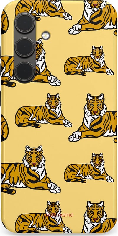 Casetastic Hoesje Geschikt voor Samsung S24 - Stijlvolle Beschermende Duo-layer Case - Onzichtbare jager