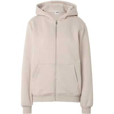 Urban Classics - Fluffy Vest met capuchon - 5XL - Grijs
