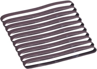 SW-Stahl S3295-1 schuurband korrel 80 I geschikt voor bandschuurmachine S3295 I 10 x 330 mm I grove korrel I set van 10