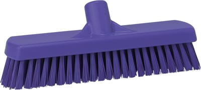 Vikan Schrobber 70608 - 30cm - Hard - Paars - Geschikt voor alle harde vloeren