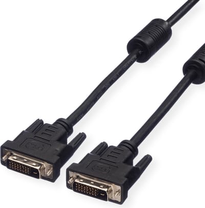 VALUE DVI monitor kabel, DVI M-M, (24+1) dual link, 2 m