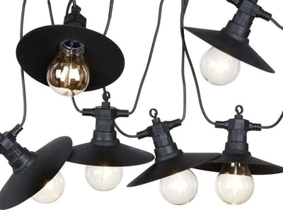 Lichtsnoer Buiten LED 5,5 m 6 stuks - Tuinverlichting - Lichtslinger - Lichtslingers voor Buiten