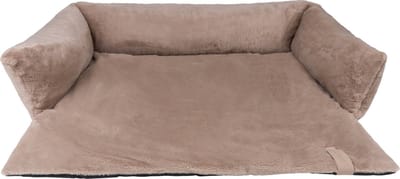 District 70 NUZZLE - Zachte Mand Voor Op De Bank - Small: 65 x 75 cm - Taupe