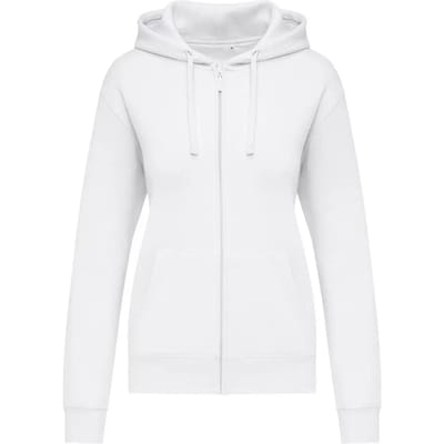 Originals Hooded Full Zip Women – Snowwhite S