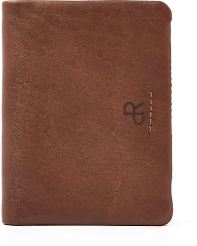 dR Amsterdam Leren Billfold Portemonnee Heren met RFID, Muntgeldvak & pasjesvakken | 76536