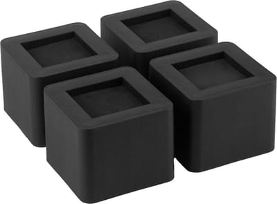 Bedverhogers 275 Inch | Heavy Duty Design Meubelverhoger | 4 STKS | Zwart