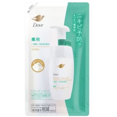 Dove Japan - Pearl Shine 12 Pearl-Mimetic Amino Acids Acne Care Foam Face Wash Refill 150ml