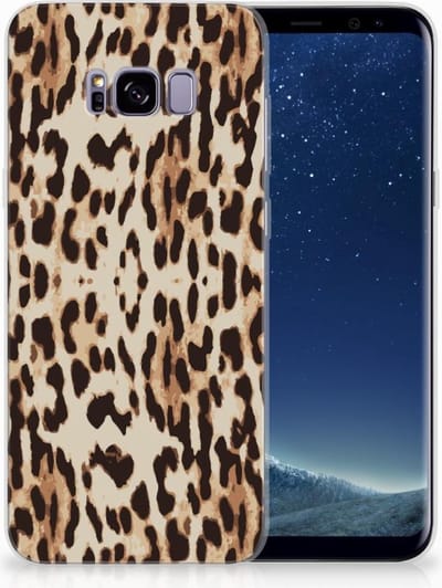 Samsung Galaxy S8 Plus TPU Hoesje Leopard
