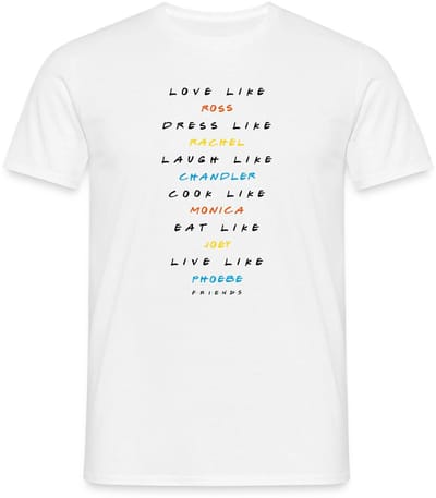 Friends Be Like Them T-Shirt Heren