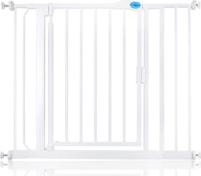 Bettacare Auto-Close Klemhek, Hondenhekje, 96.6cm - 103.6cm, Wit