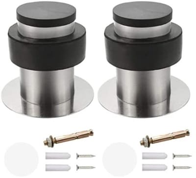 Allecto - Deurstopper - Vloerdeurstopper - Roestvrij staal