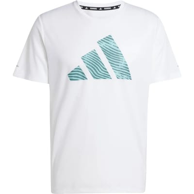 Adidas Adi365 Running Essentials Brand Love T-shirt Met Korte Mouwen Wit S Man