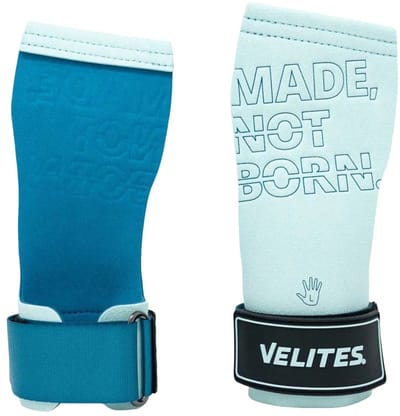 Velites Quad Pro Hand Grips Chalk – Maximale Grip. Speciaal voor Chalk – Blue Light – L