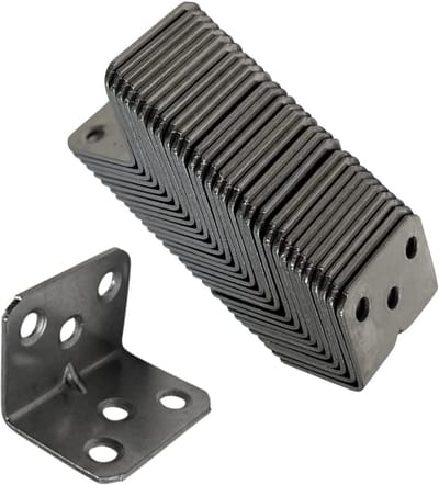 Hoekverbinding Metalen 90 Graden - Verbindingsstuk voor Hout - 30 Stuks