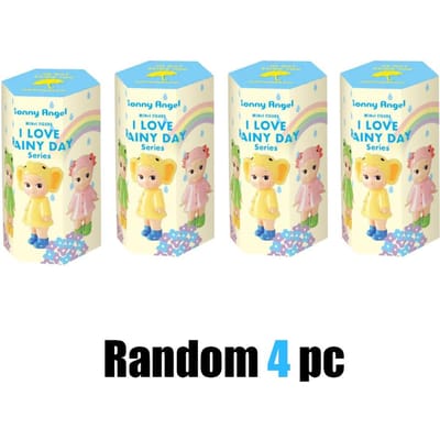 Nieuwe Sunny Angei I Love Rainy Day Serie Blind Box Mini Figuur Model Mystery Box Verjaardagscadeaus voor Meisjes Verrassingsspeelgoed Cadeau