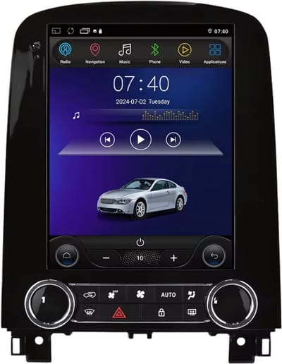 Autoradio met bluetooth - Carplay - Voor Renault Scenic (2013-2024) - Geschikt voor Apple en Android - Stereo - Navigatie - Navigatiesysteem auto - 1GB 16GB