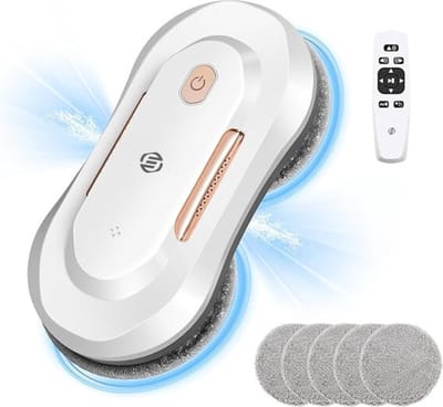 Equivera Robot Ramenwasser - Robot Ramenreiniger - Ruitenreiniger - Robot Glazenwasser - Window Cleaner Robot - Robotramenwasser - Robot Ramenwasser Draadloos - Nooit meer zelf uw ramen wassen!