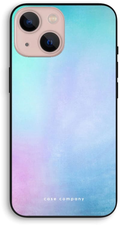 Case Company® - Hoesje geschikt voor iPhone 13 mini hoesje - Mist pastel - Biologisch Afbreekbaar Telefoonhoesje - Bescherming alle Kanten en Schermrand