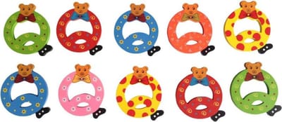 Kleine beren plakletter Q (5cm)