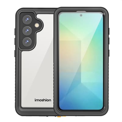 imoshion Hoesje - Geschikt voor Samsung Galaxy S25 - Waterproof 360 case - Zwart