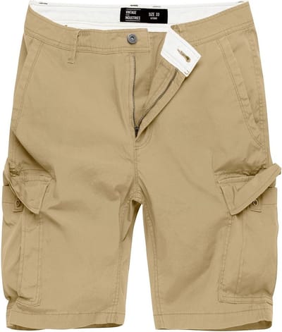 Vintage Industries Cargo-shorts Ryker Shorts Zand