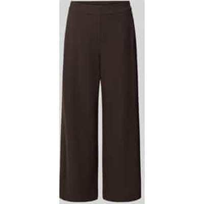 Wide leg wijdte broek met viscosemodel model 'Misha edit'