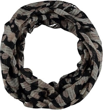 Sarlini Snood Colsjaal Print Camel