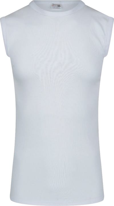 Beeren Mouwloos shirt met ronde hals - kleur wit - 100 % katoen - Maat XXL