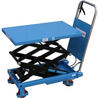Handmatige heftafel met dubbele schaar SPS150