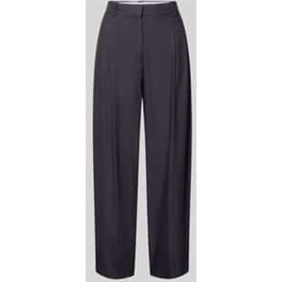 Vrouwelijke taille mi-haute flattering broek met moderne enkel lengte COMMA