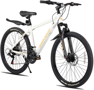 Bamcbase Sedona voorvering mountainbike - 27.5" - aluminium frame - 21 versnellingen - Wit