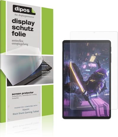 dipos – 2x Matte Beschermfolie geschikt voor Xiaomi Black Shark Gaming Tablet | Krasbestendige & antireflecterende Screenprotector Ultra-Thin