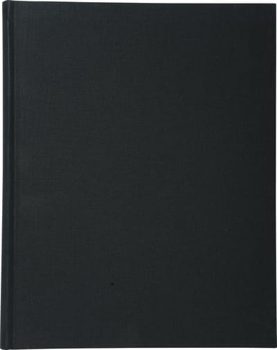 Exacompta Register 32x25cm geruit 5x5 - genummerd - 200 blad - Zwart - 6412E