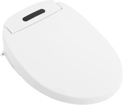 Amolass - Toilet - Verwarmde Toiletbril - Soft-Close - Comfortabel - Met LED-Verlichting en Afstandsbediening - 51x37cm - Universeel
