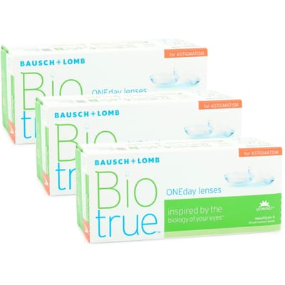 Biotrue ONEday for Astigmatism (90 lenzen)