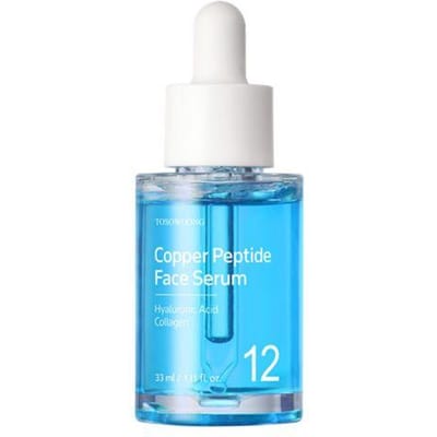 TOSOWOONG Koperpeptide Gezichtsserum 33ml / Koperpeptide 12 Crème 50ml # Copper Peptide Face Serum 33ml white