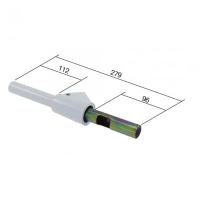 Hendelhouder links RMS voor scooter Piaggio 90 Vespa 1963 tot 1988 V9A1T 1380115 Nieuw