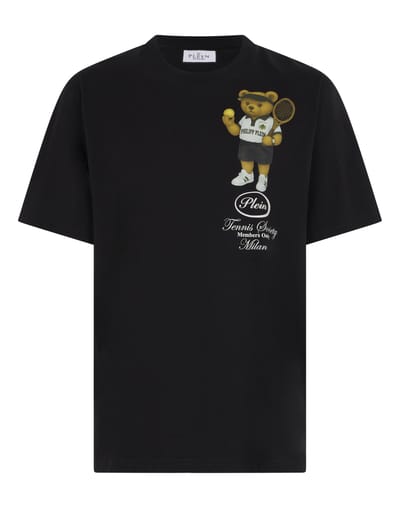 T-Shirt Met Ronde Hals En Korte Mouwen Teddy