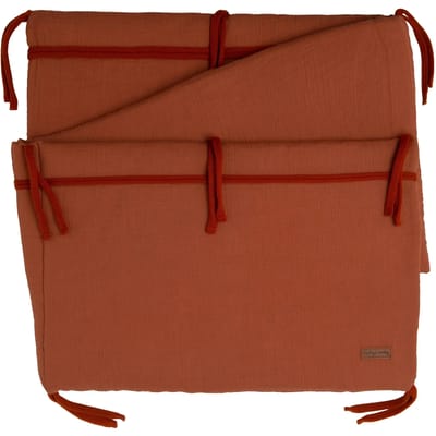 Baby's Only Bedbumper - Bedomrander - Bedomranding baby Breeze - Roest - 180x40 cm - 100% katoen
