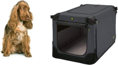 Zachte Hondenbench Opvouwbaar Antraciet - Robuuste Kennels voor Honden en Puppy's