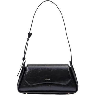 GUESS schoudertas Xena Flap Shoulder Bag Black zwart