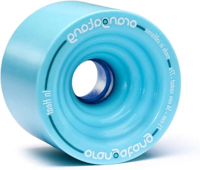 Longboard Wielen - Skateboard Wielen Cruising - Longboard Rijden - Maximale Grip - 75 mm - Blauw