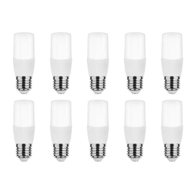 Modee E27 LED Lamp 4.9W - 480lm - 6000K - Daglicht Wit - LED Stick Lamp T35 - Vervangt 45W Halogeen Gloeilamp - 10 stuks